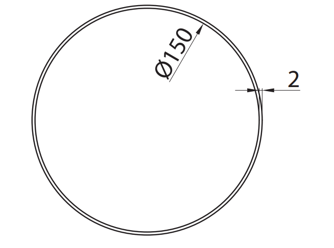 150-6 kanały okrągłe